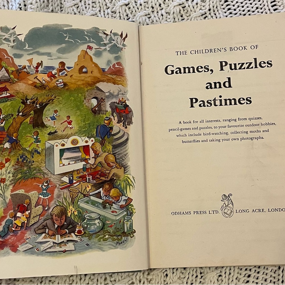 The Children's Book of Games, Puzzles and Pastimes